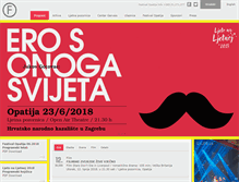 Tablet Screenshot of festivalopatija.hr